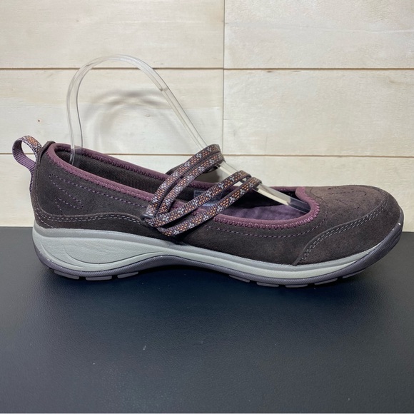 Chaco Petaluma Mary Jane Maroon Grey Women's Size 9 Shoes Leather - Picture 3 of 11